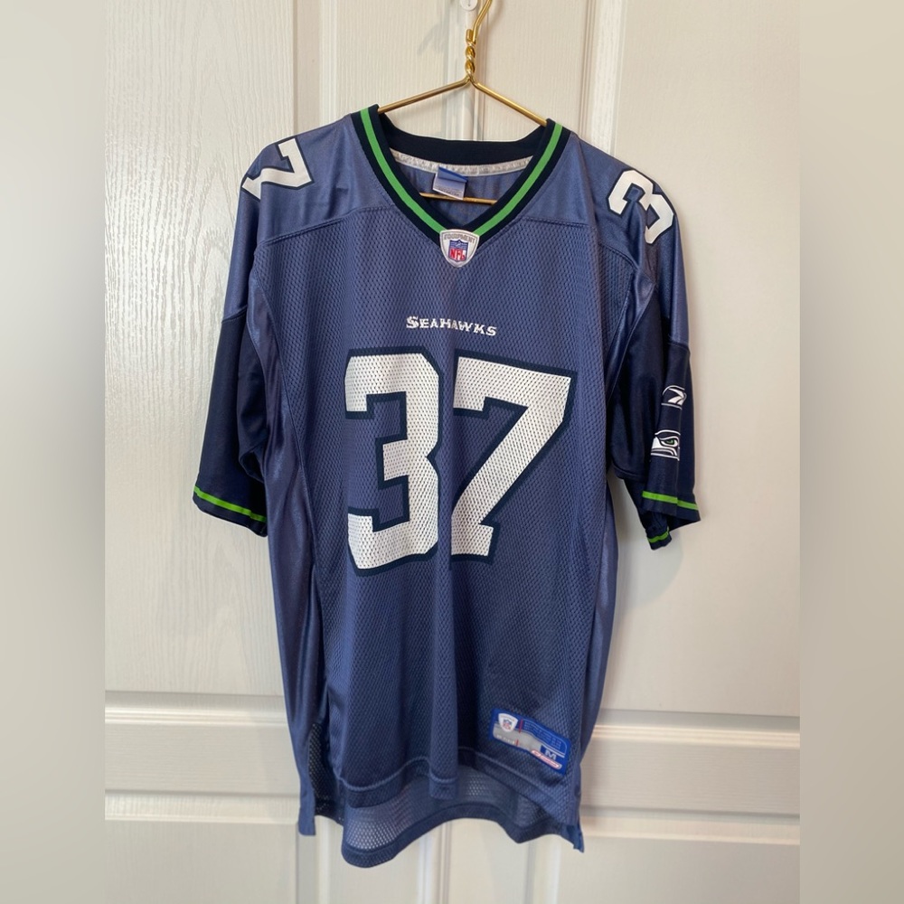 NFL REEBOK Seattle Seahawks Alexander 37 On Field Jersey M